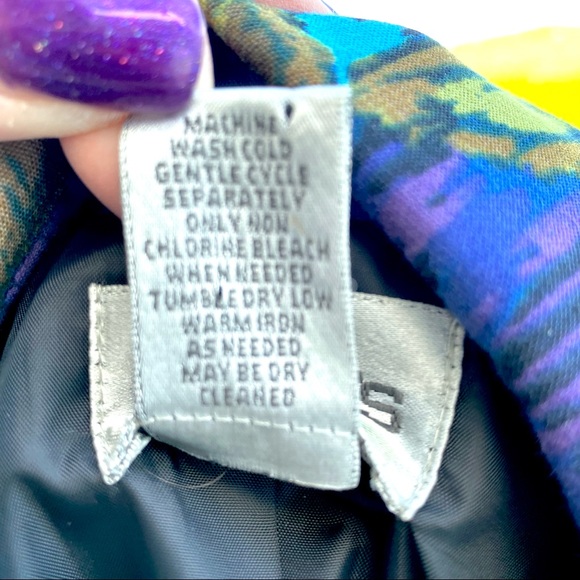 Chico’s Abstract Print Cropped Blazer - Picture 16 of 16